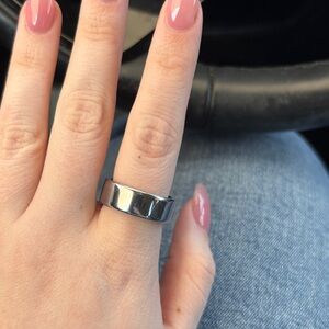Silver Oura Ring 4 size 8